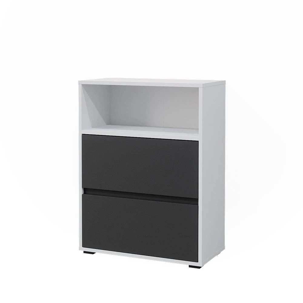 Dulap baie in Alb on white background