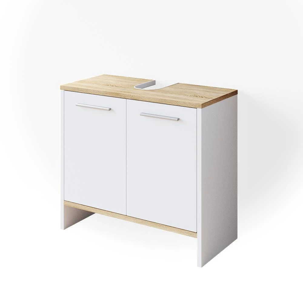 Spodná skrinka pod umývadlo in biely on white background