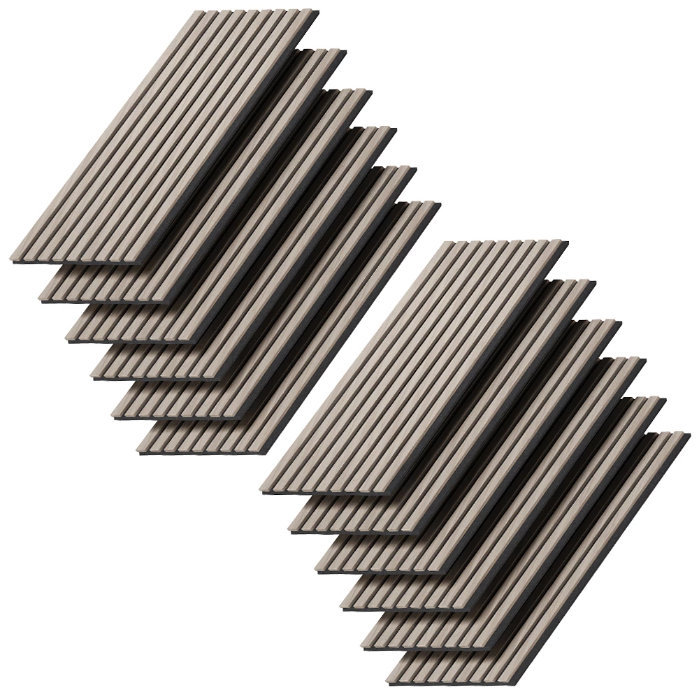 Akustikpaneel in Marrom on white background