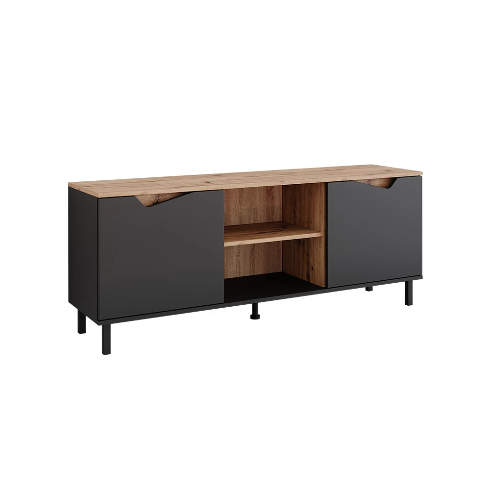 Spodná doska in Antracit/Artisan on white background