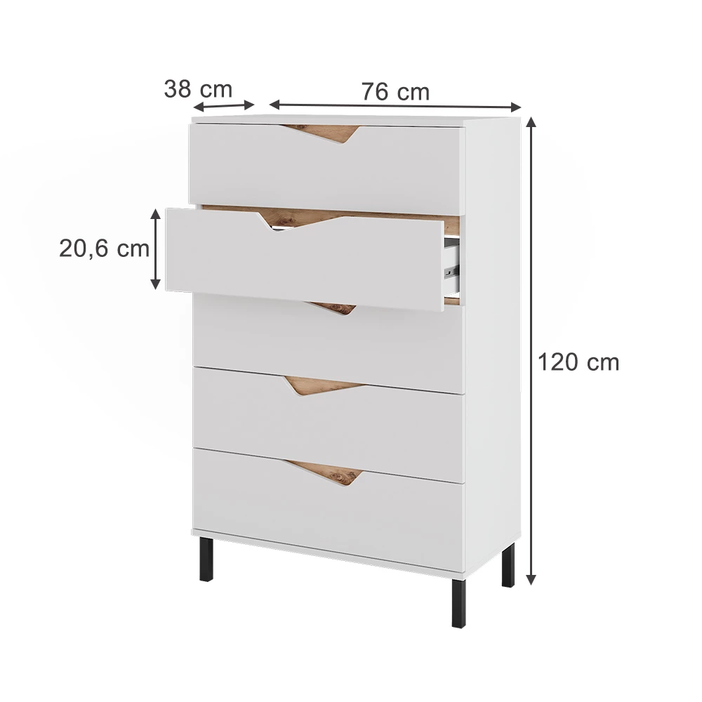 Byrå in Vit/hantverkare on white background