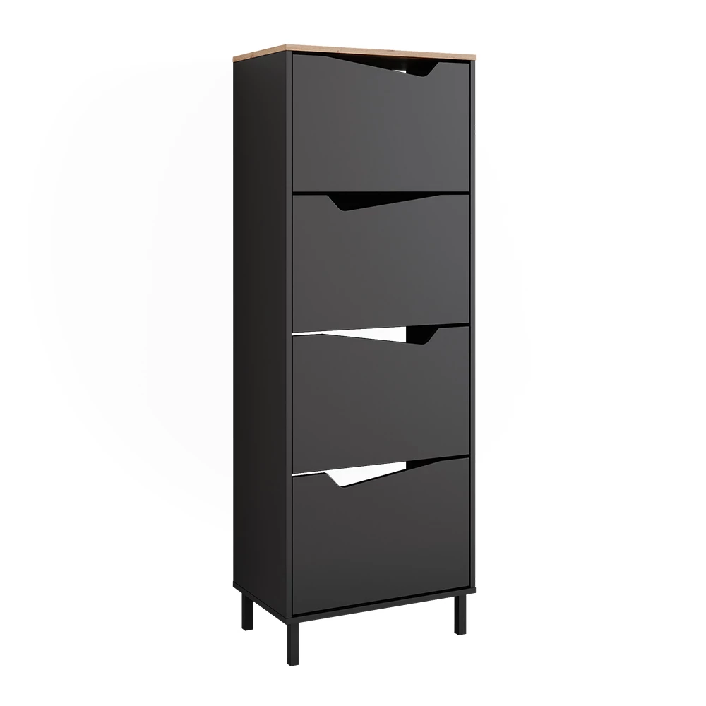 Wózek na buty in Antracyt/Artisan on white background