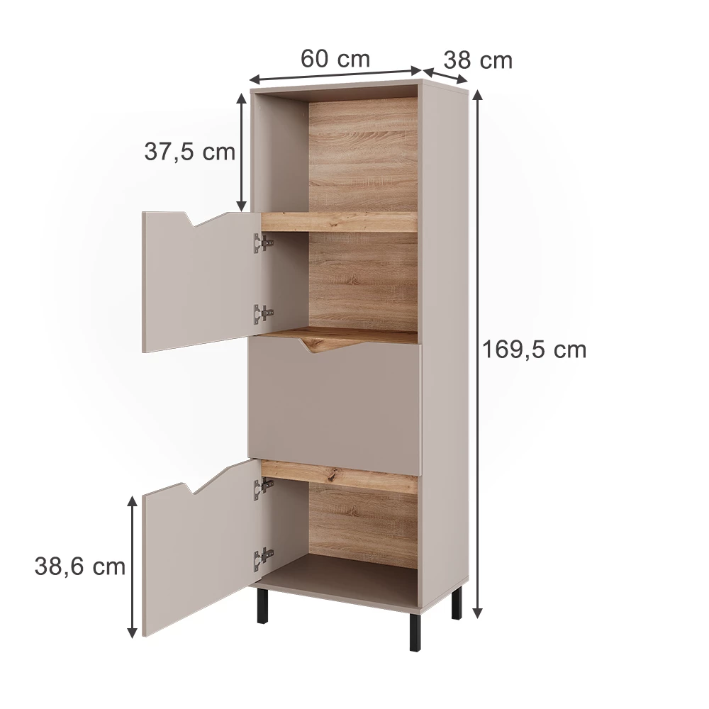 Lipasto in Harmaa on white background