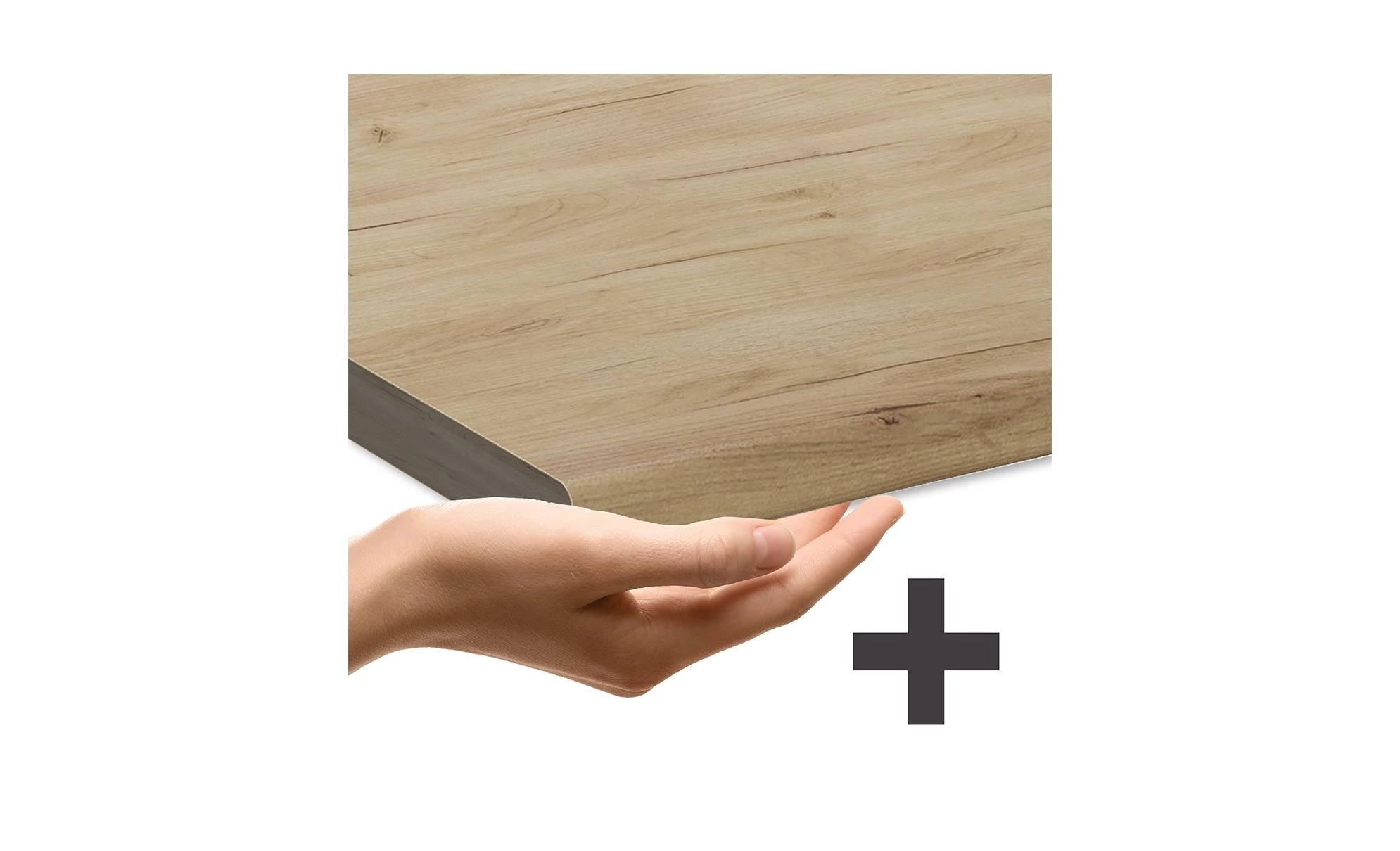 Keukenonderkast R-Line Antraciet landhuis 80 cm , WB Eik Vicco