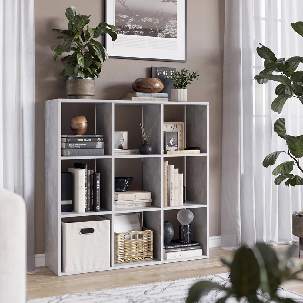 Room divider Nove Grey 104 x 108 cm Vicco