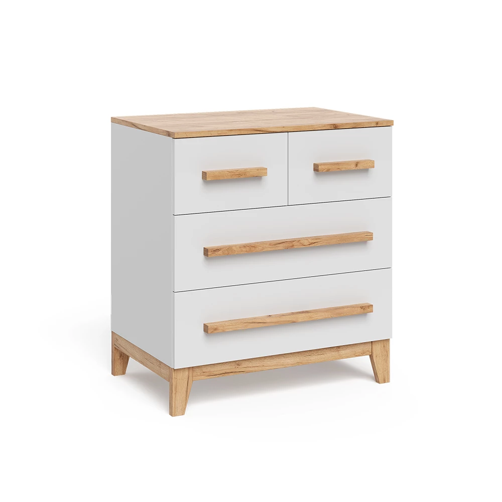 Sideboard in Gray/Artisan on white background