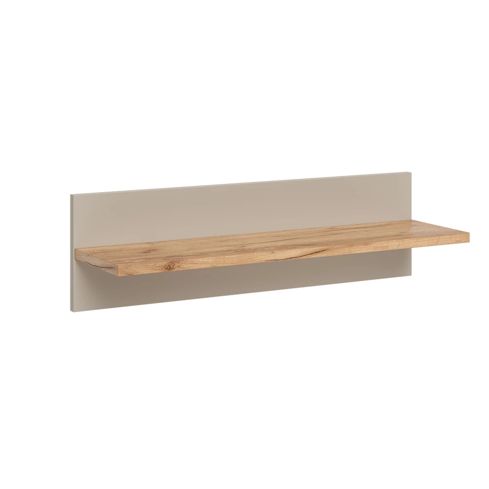 Wandregal Kinderzimmer in Cashmere/Artisan auf weißem Hintergrund