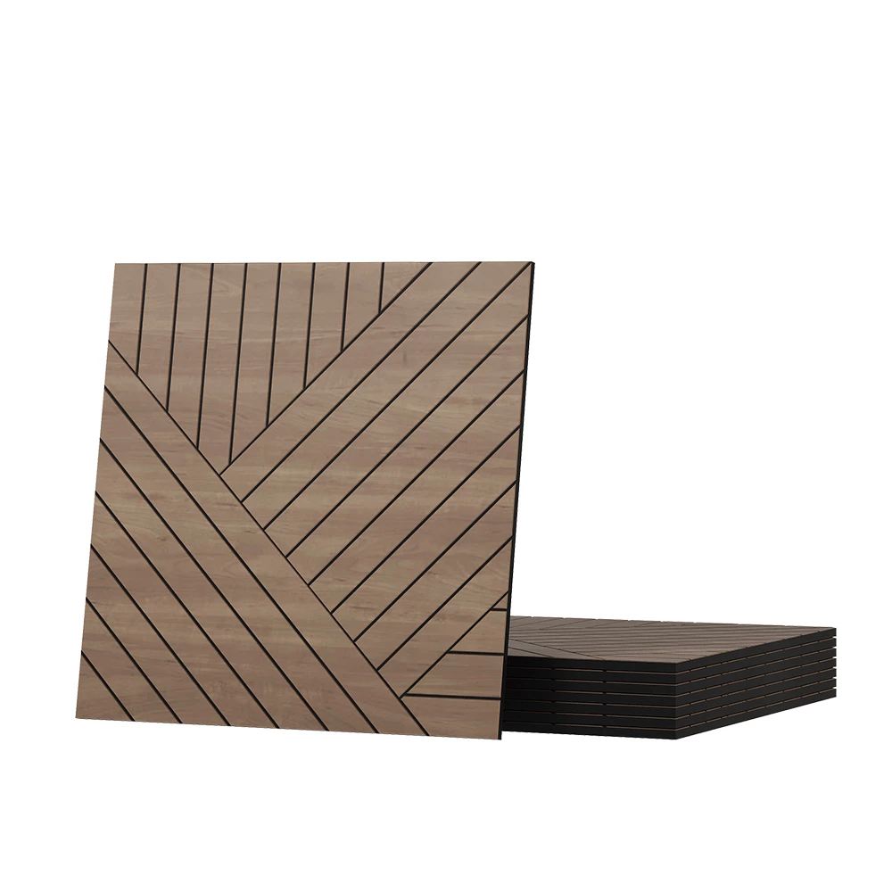 Painel de parede in carvalho on white background