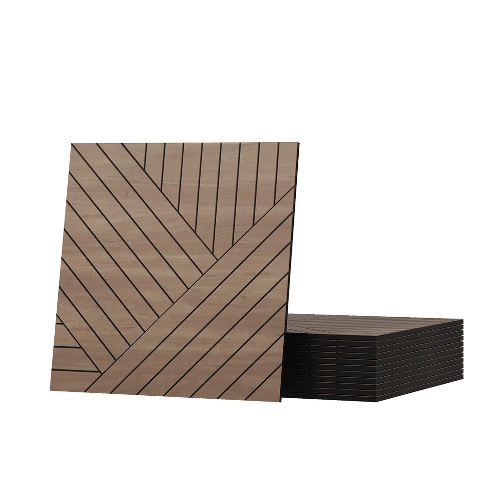 Painel de parede in carvalho on white background