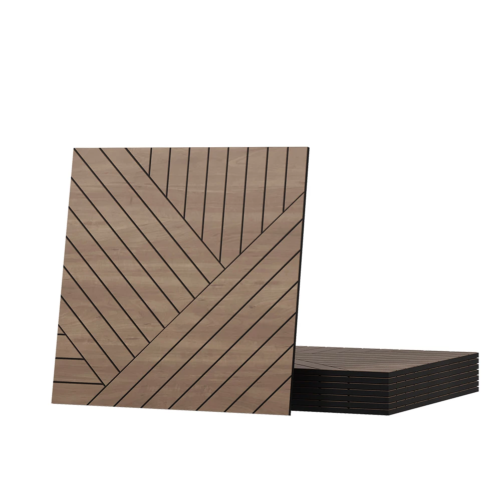 Painel de parede in carvalho on white background