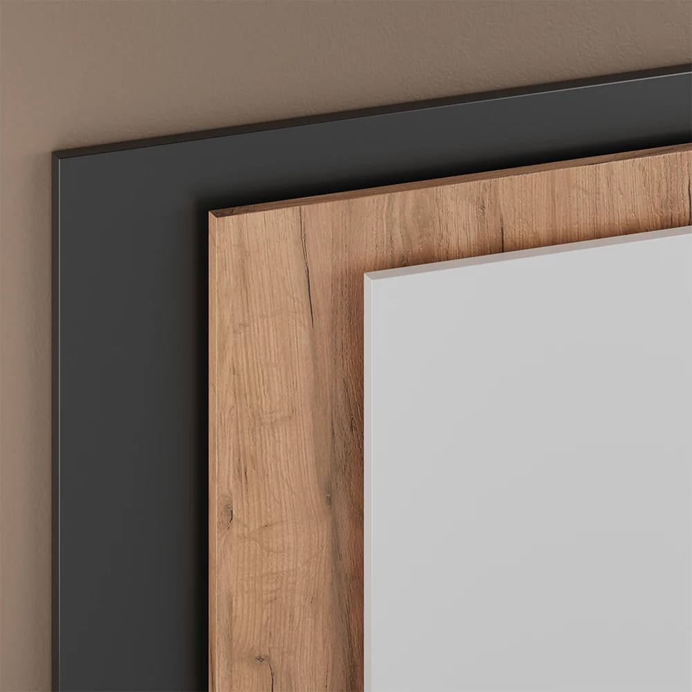 Close-up of Zijpanelen voor de onderkast in Krachtige eik goud, showing texture/details