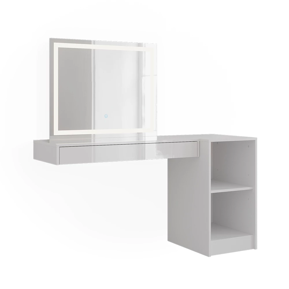 Stół toaletowy in Biały on white background