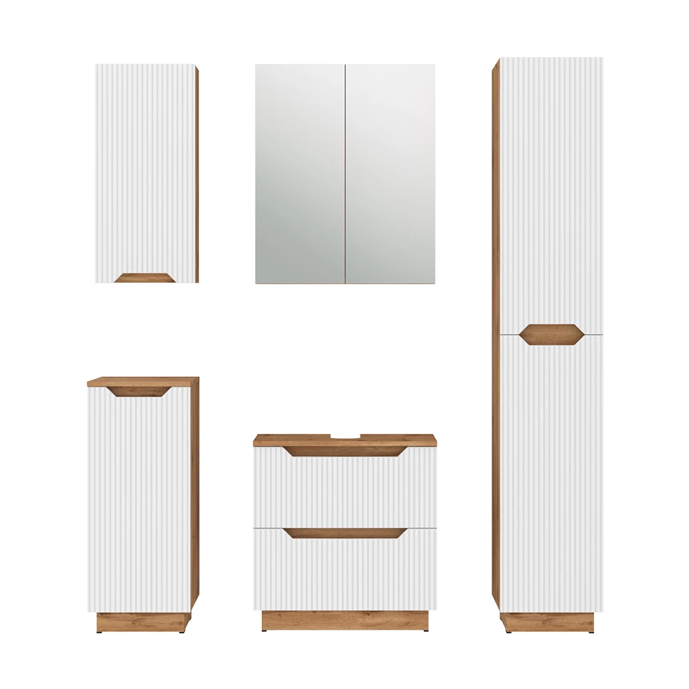 Badkamermeubelset in Wit on white background