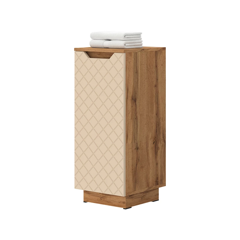 mobiletto bagno in Cachemire on white background with decorative elements