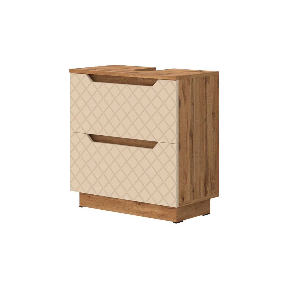 Mobile sottolavabo per bagno in Cachemire on white background