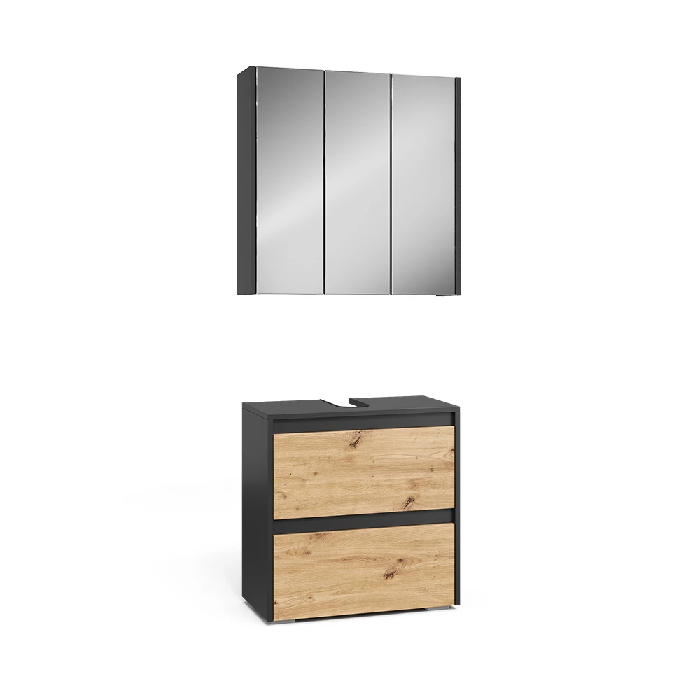 Set di mobili da bagno in Artigiano on white background