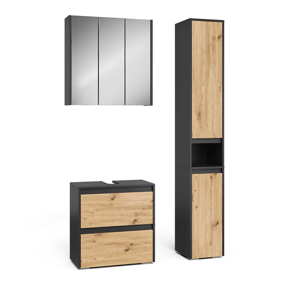 Set di mobili da bagno in Artigiano on white background