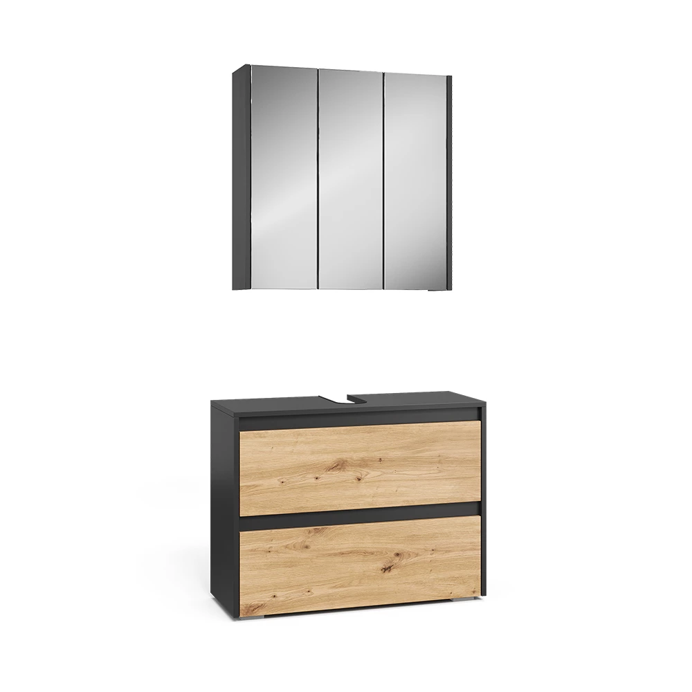 Set di mobili da bagno in Artigiano on white background