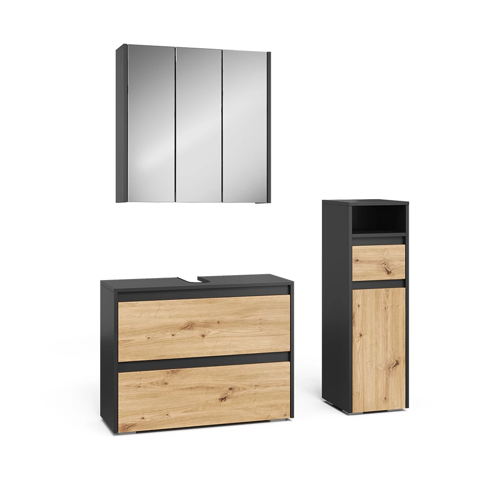 Set di mobili da bagno in Artigiano on white background