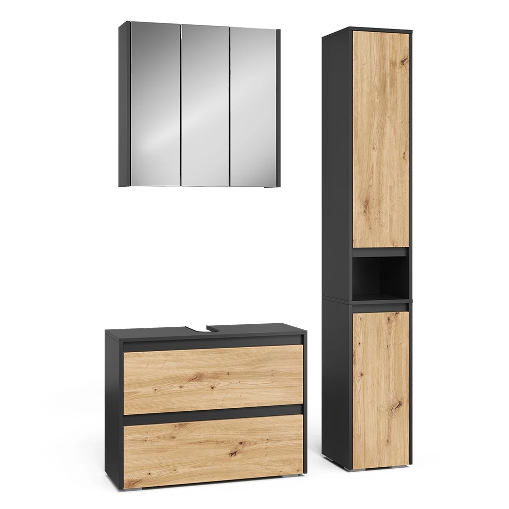 Set di mobili da bagno in Artigiano on white background