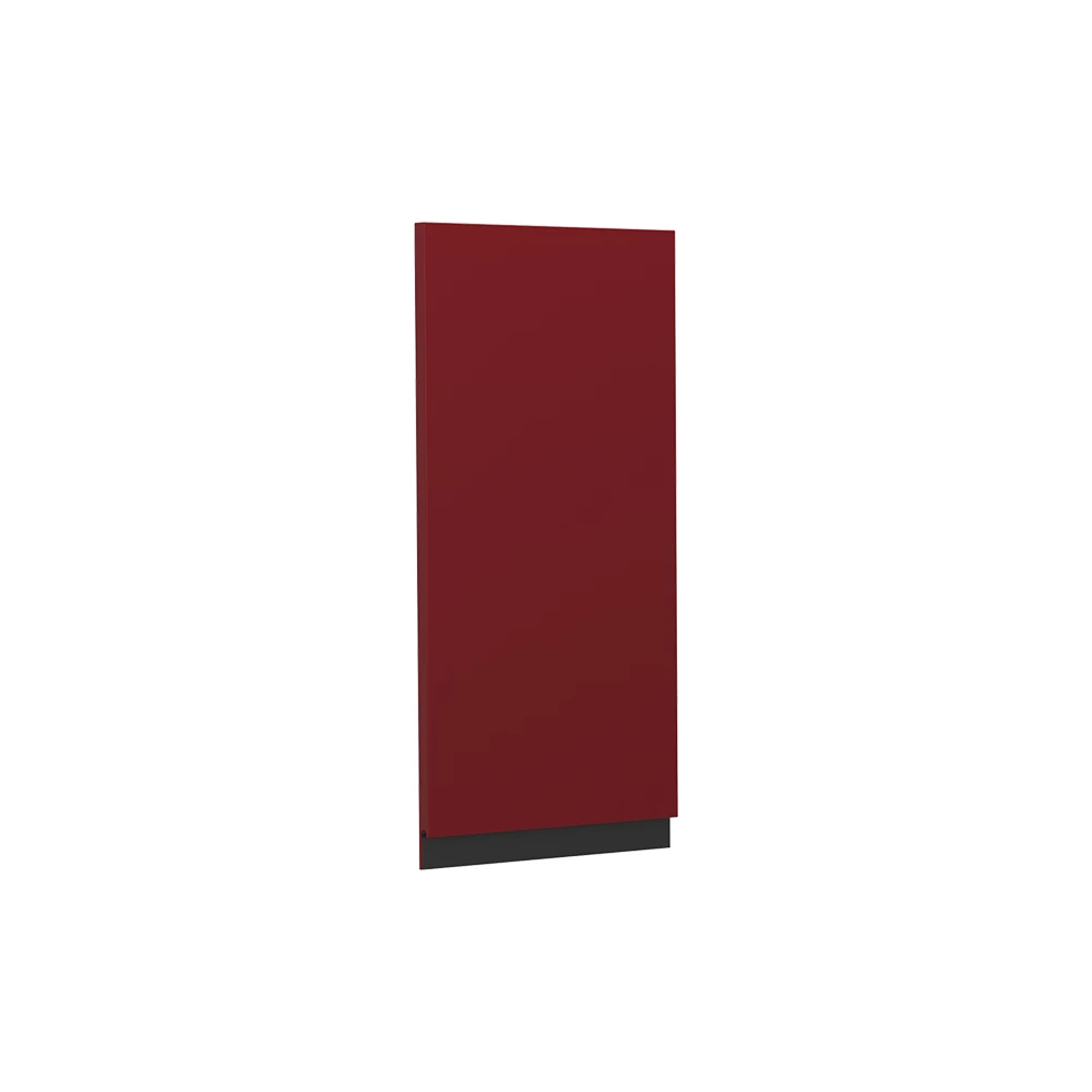 Frontale cucina in Rosso on white background