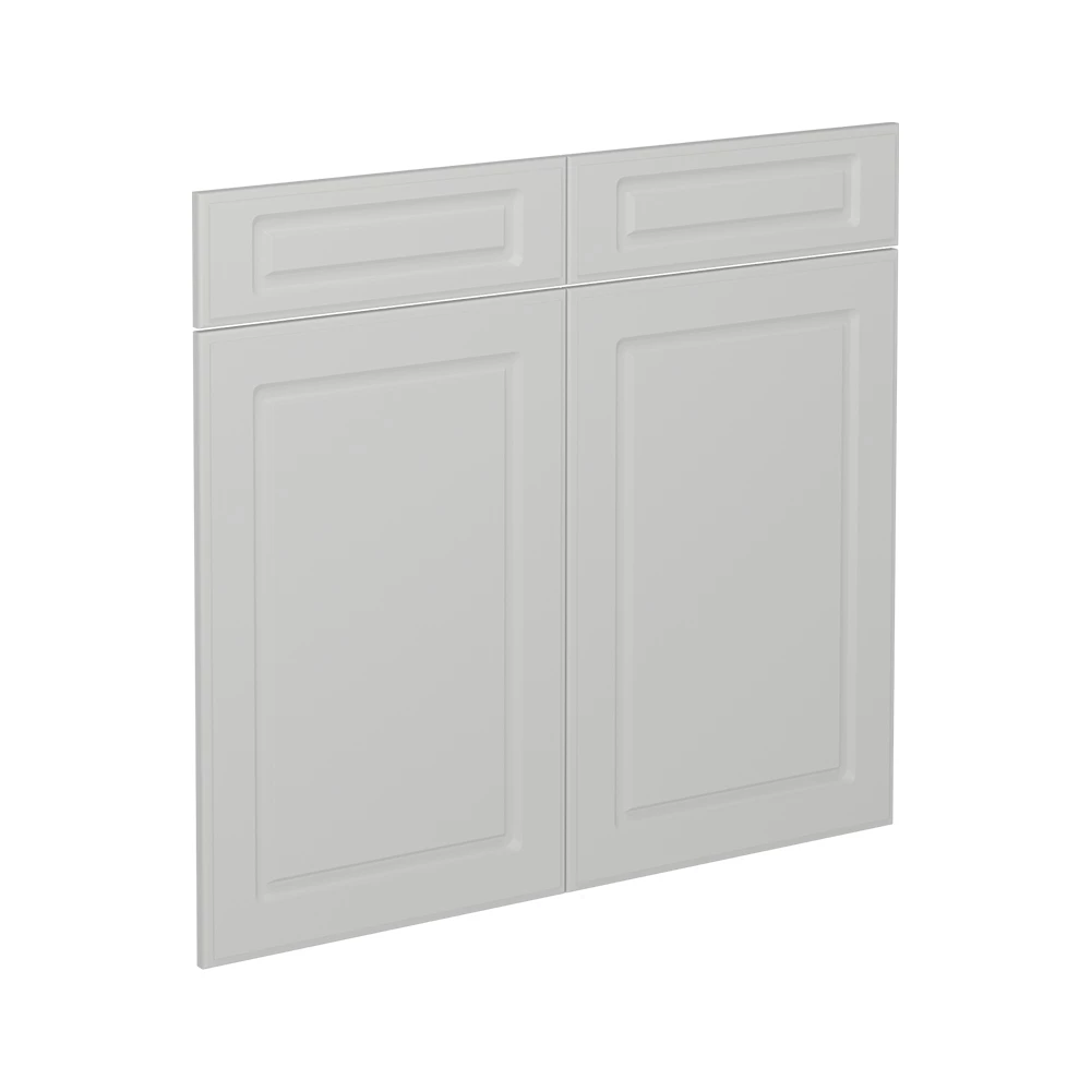 Keukenfront in Wit Landhuis on white background