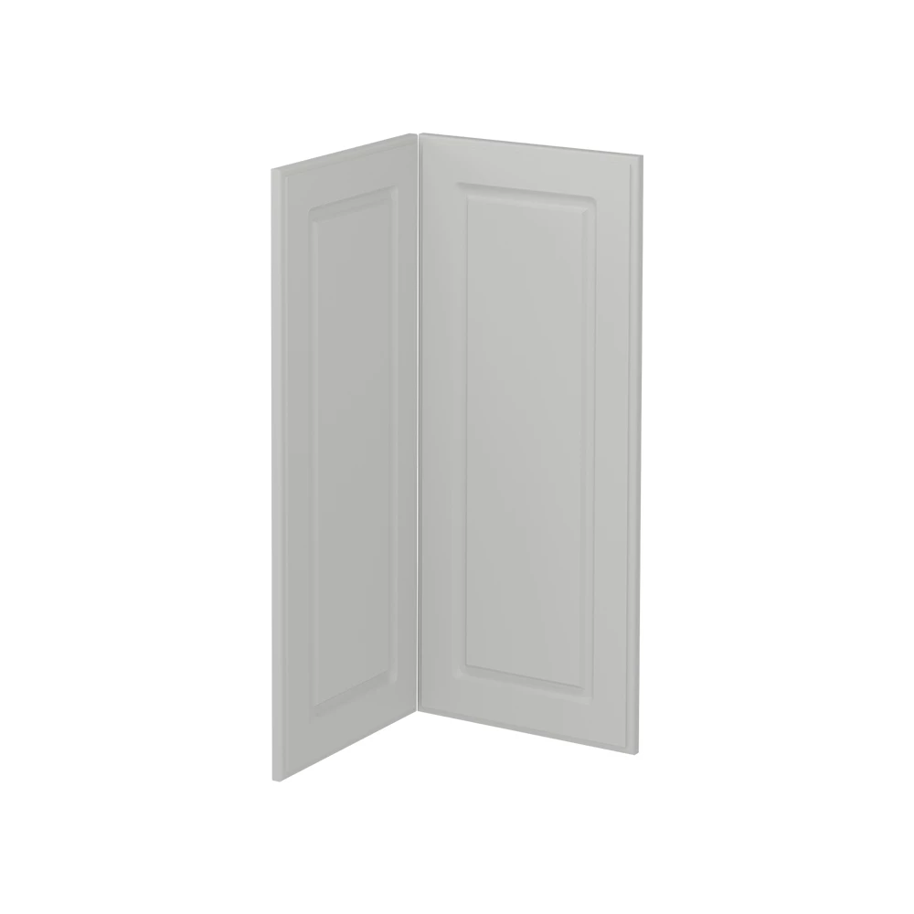 Keukenfront in Wit Landhuis on white background
