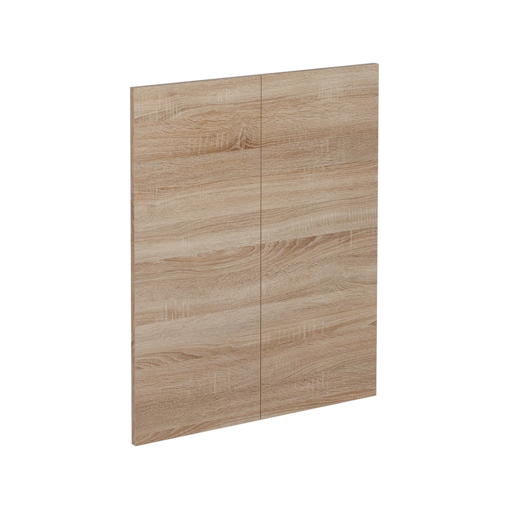 Façade de cuisine en Sonoma sur fond blanc