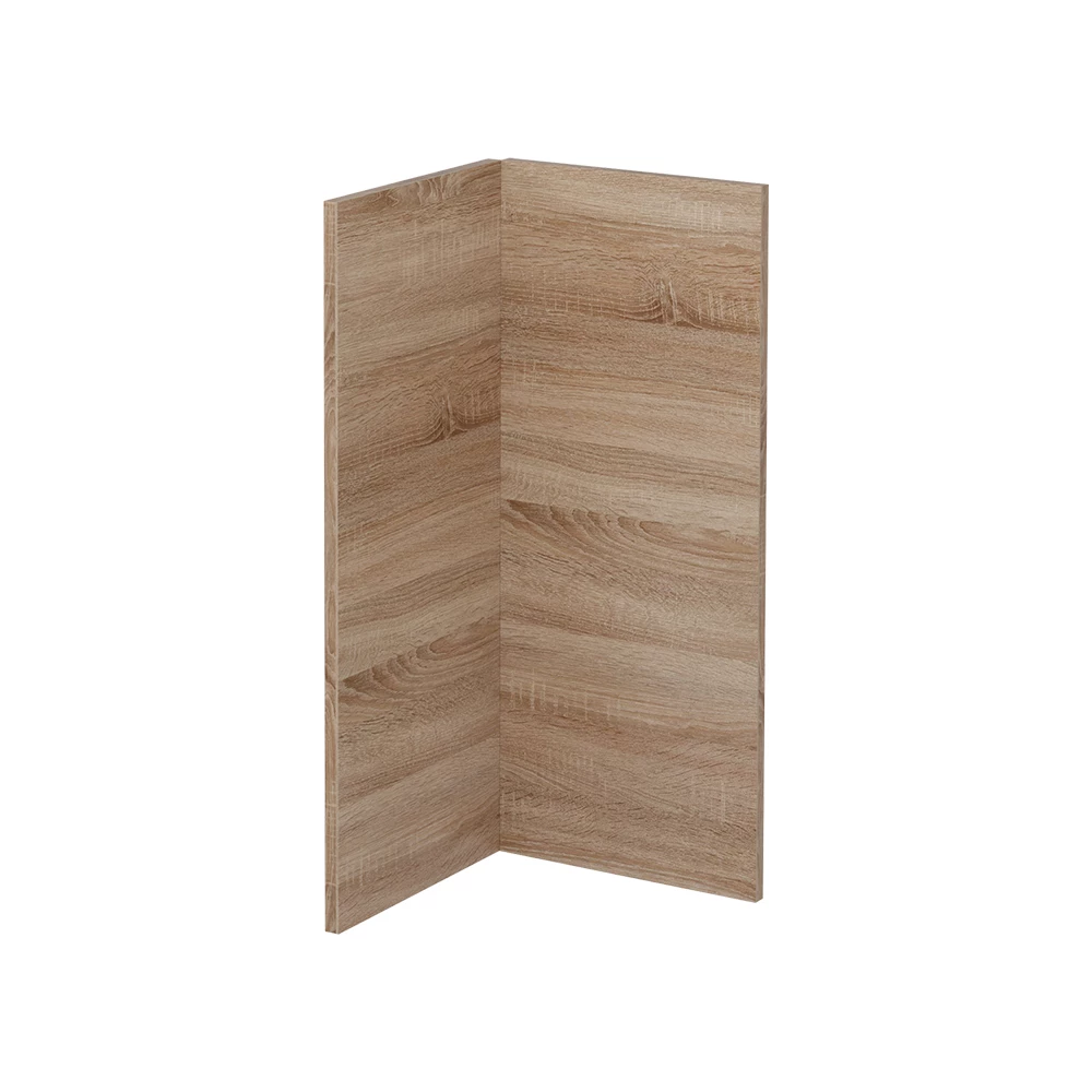 Façade de cuisine en Sonoma sur fond blanc