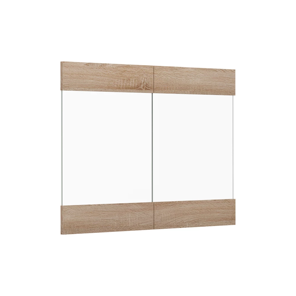 Façade de cuisine en Sonoma sur fond blanc