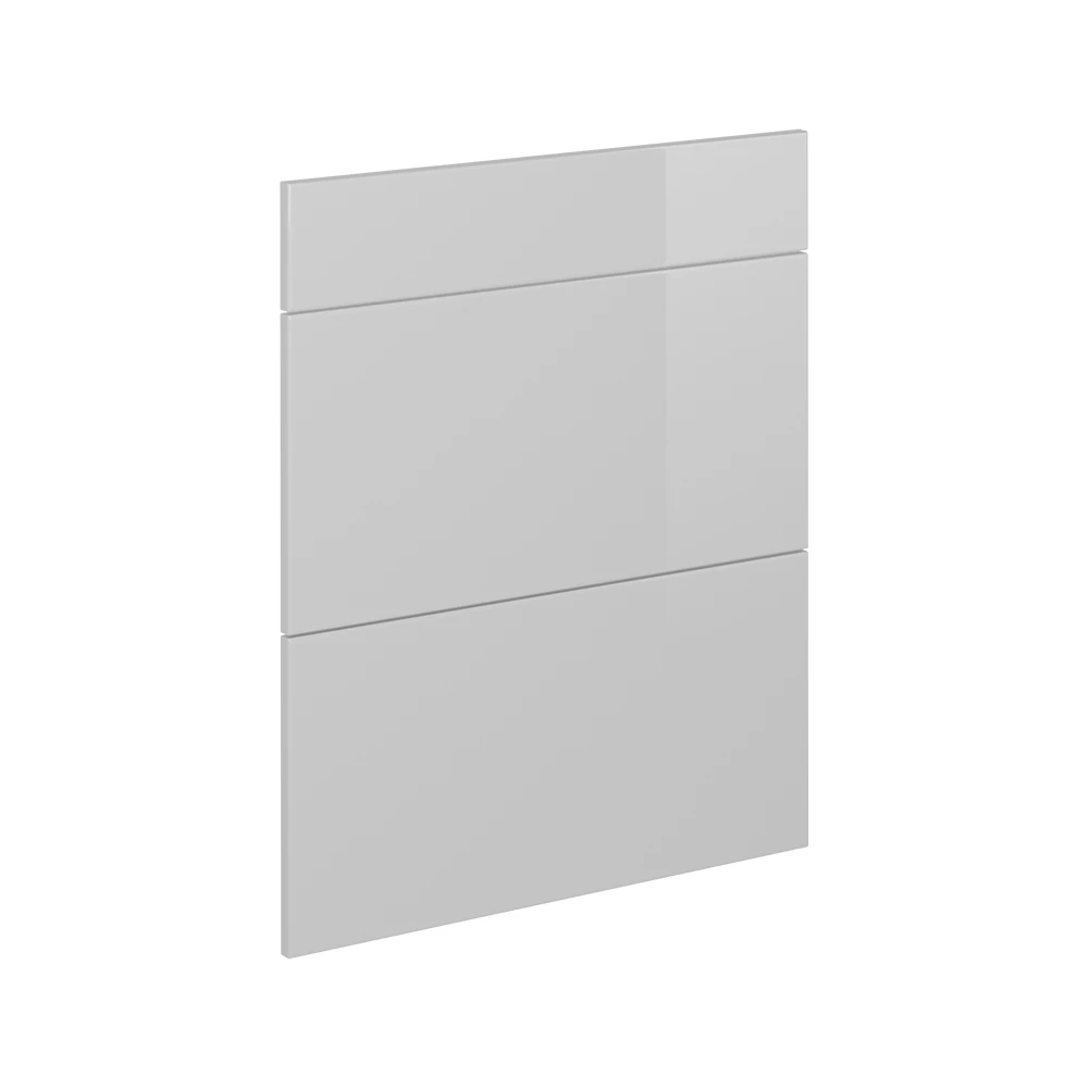 Keukenfront in Wit Hoogglans on white background