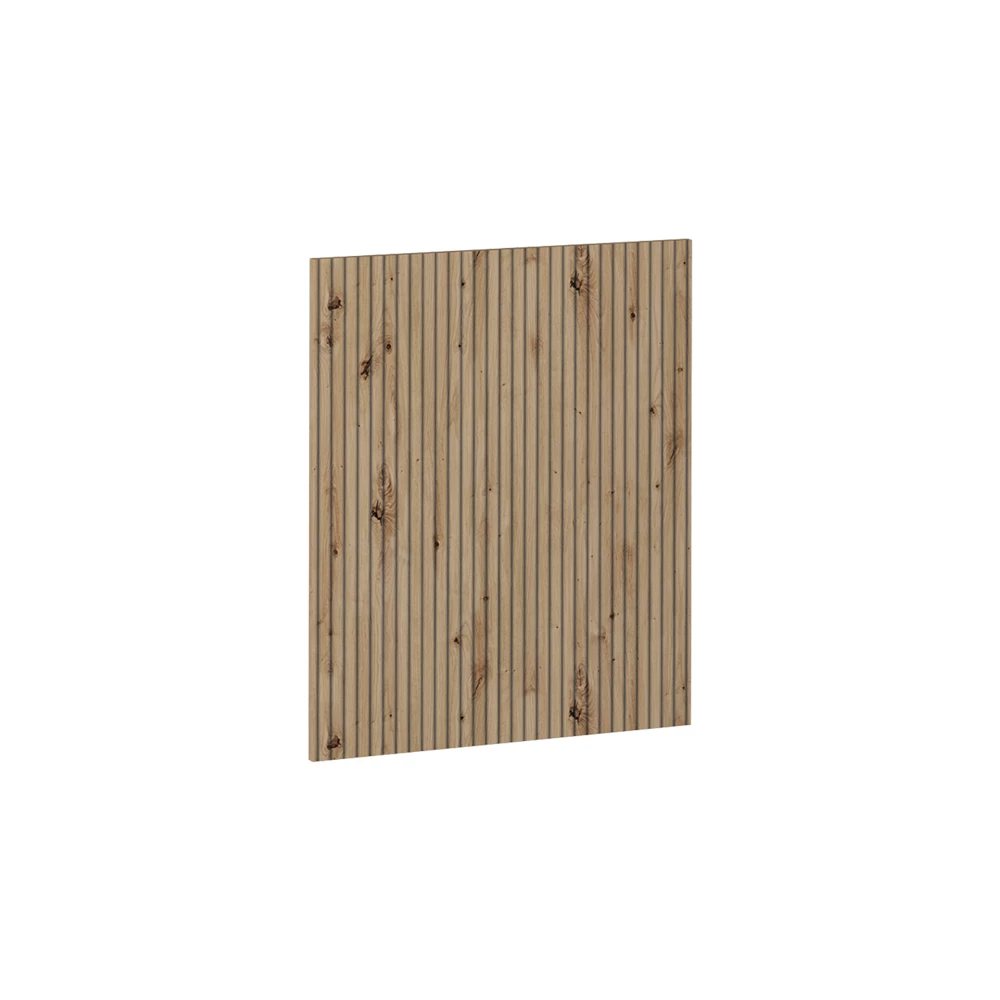 Keukenfront in Artisanaal eiken on white background