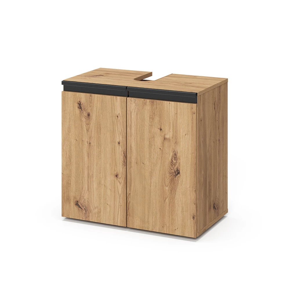 Sink base cabinet in Artisan on white background