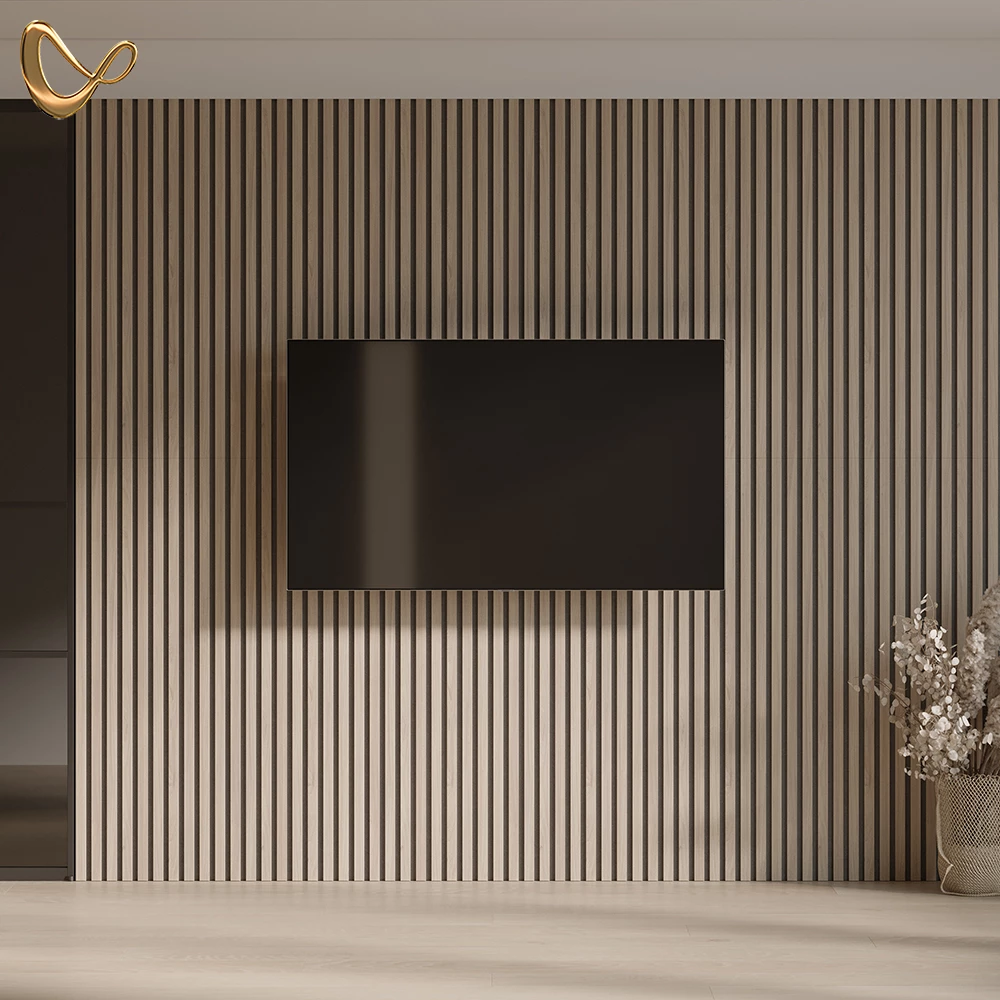 Wandpaneele Grivola Braun 12 Stück livinity®