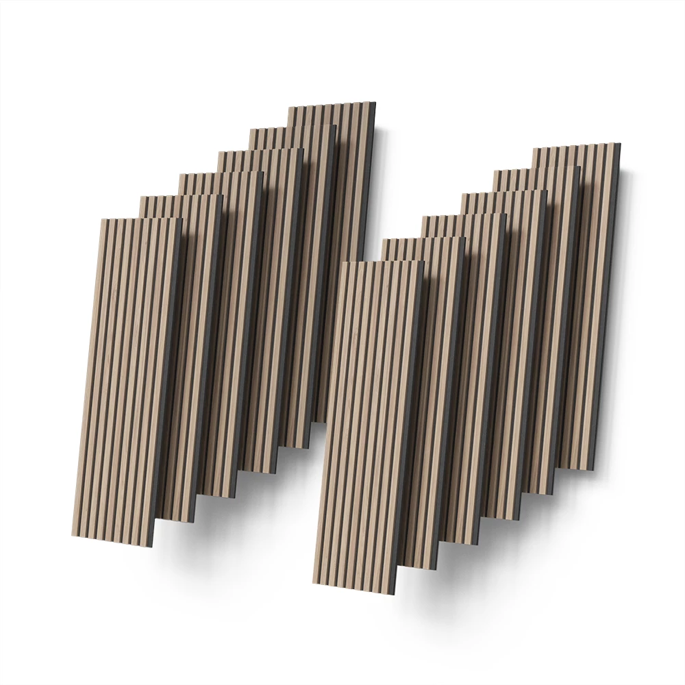 Wandpaneele Grivola Braun 12 Stück livinity®