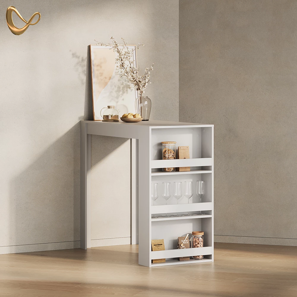 Bartisch Regusa Weiß 57 x 117 cm livinity®