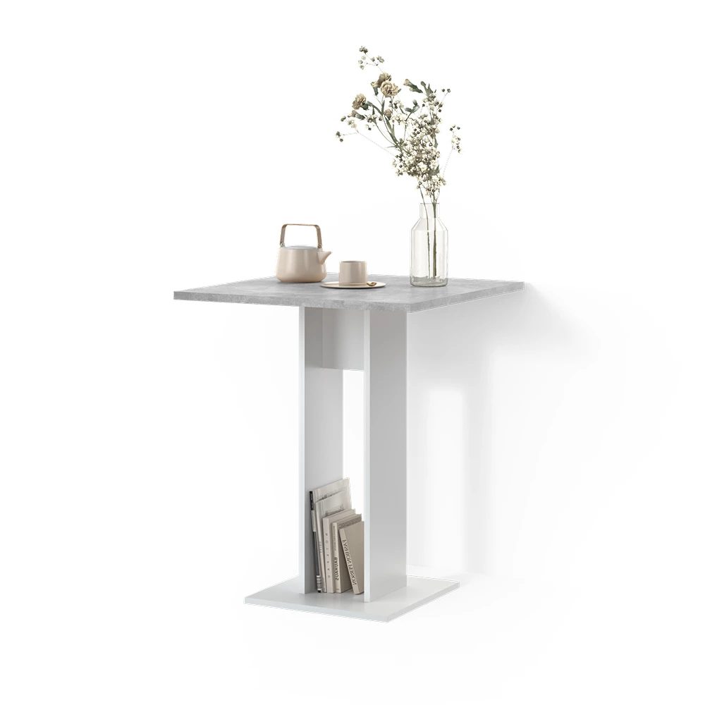 Yöpöytä in Valkoinen on white background