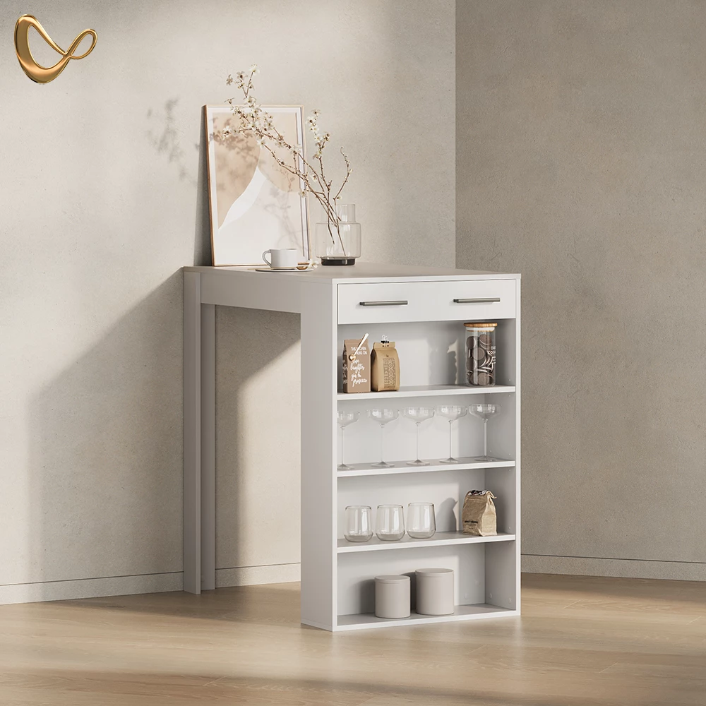 Bartisch Regusa Weiß 67 x 100 cm livinity®