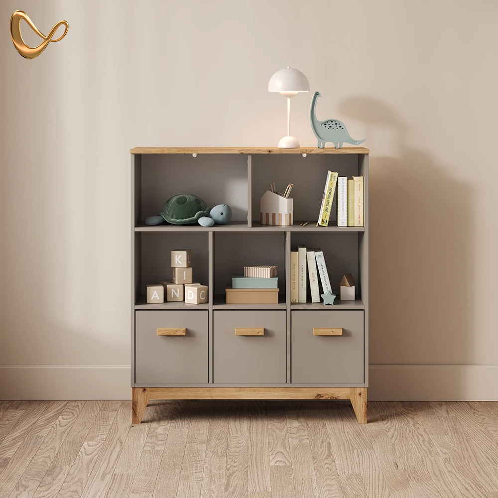 Kinderregal Mailo Cashmere/Artisan 98.4 x 113.4 cm livinity®