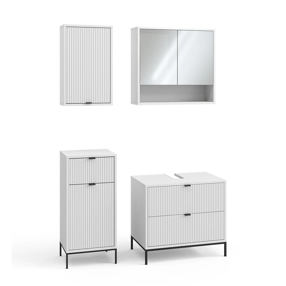 Badkamermeubelset in Wit on white background