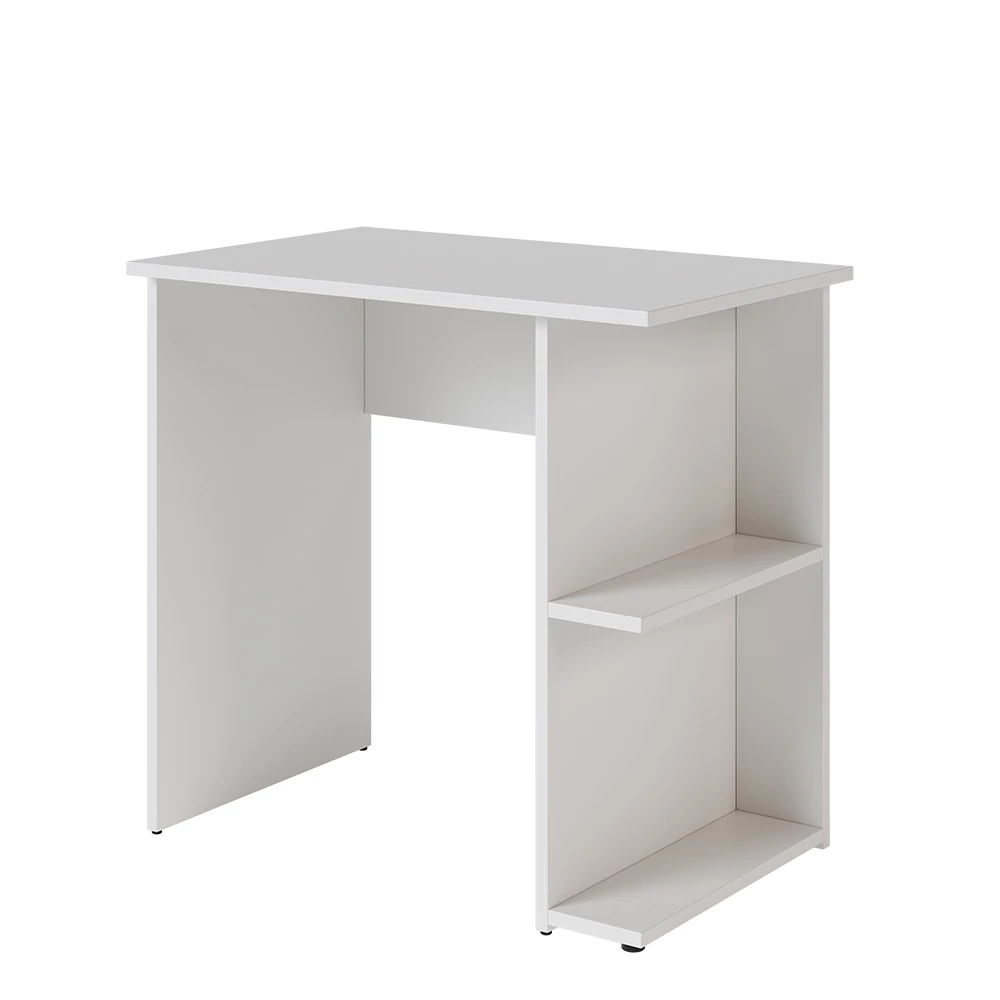 Bureau in Wit on white background