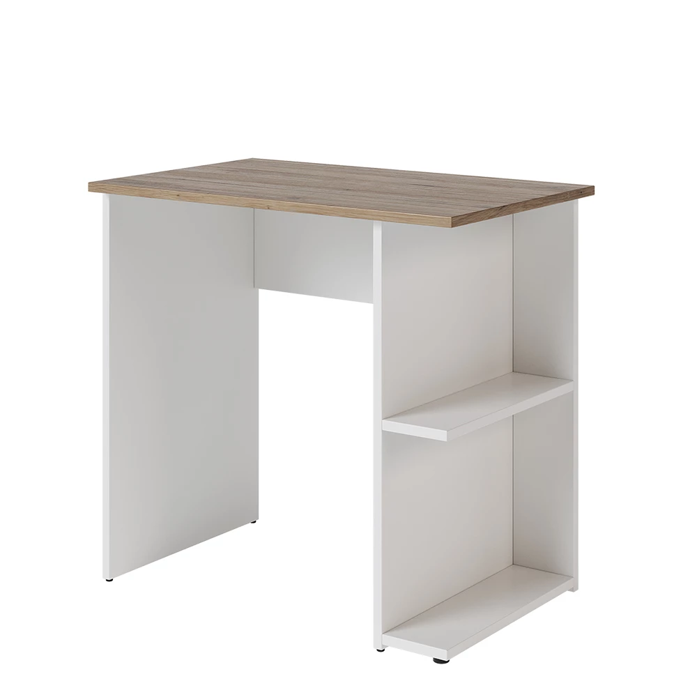 Bureau in Wit/Kunstnijverheid on white background