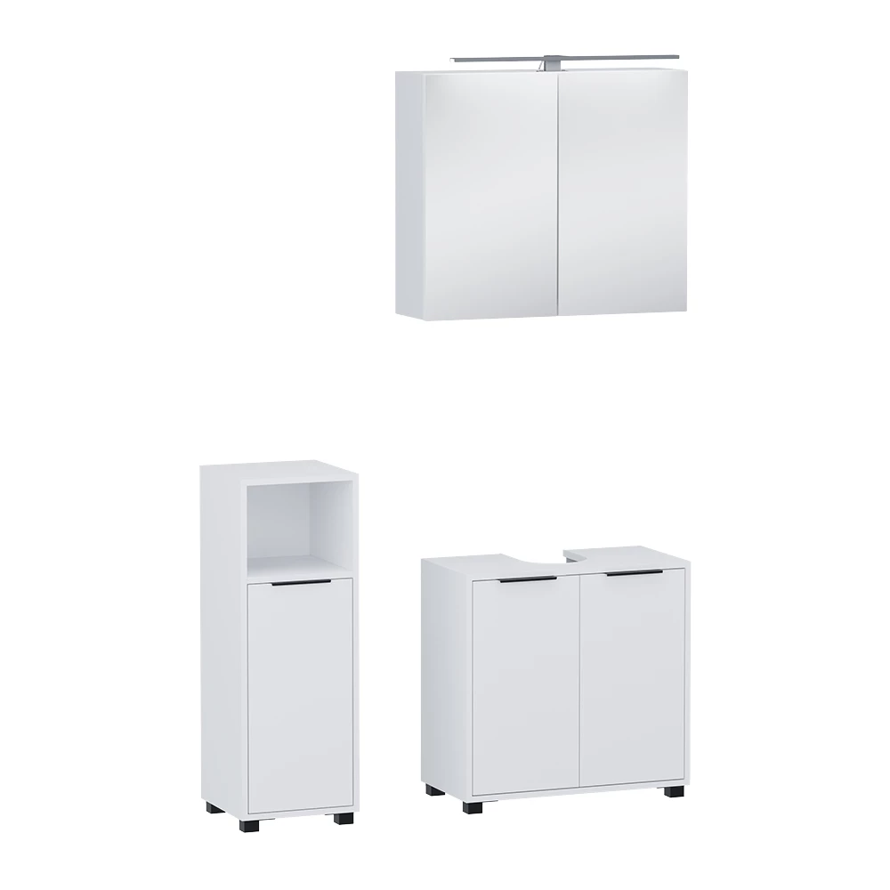 Badkamermeubelset in Wit on white background