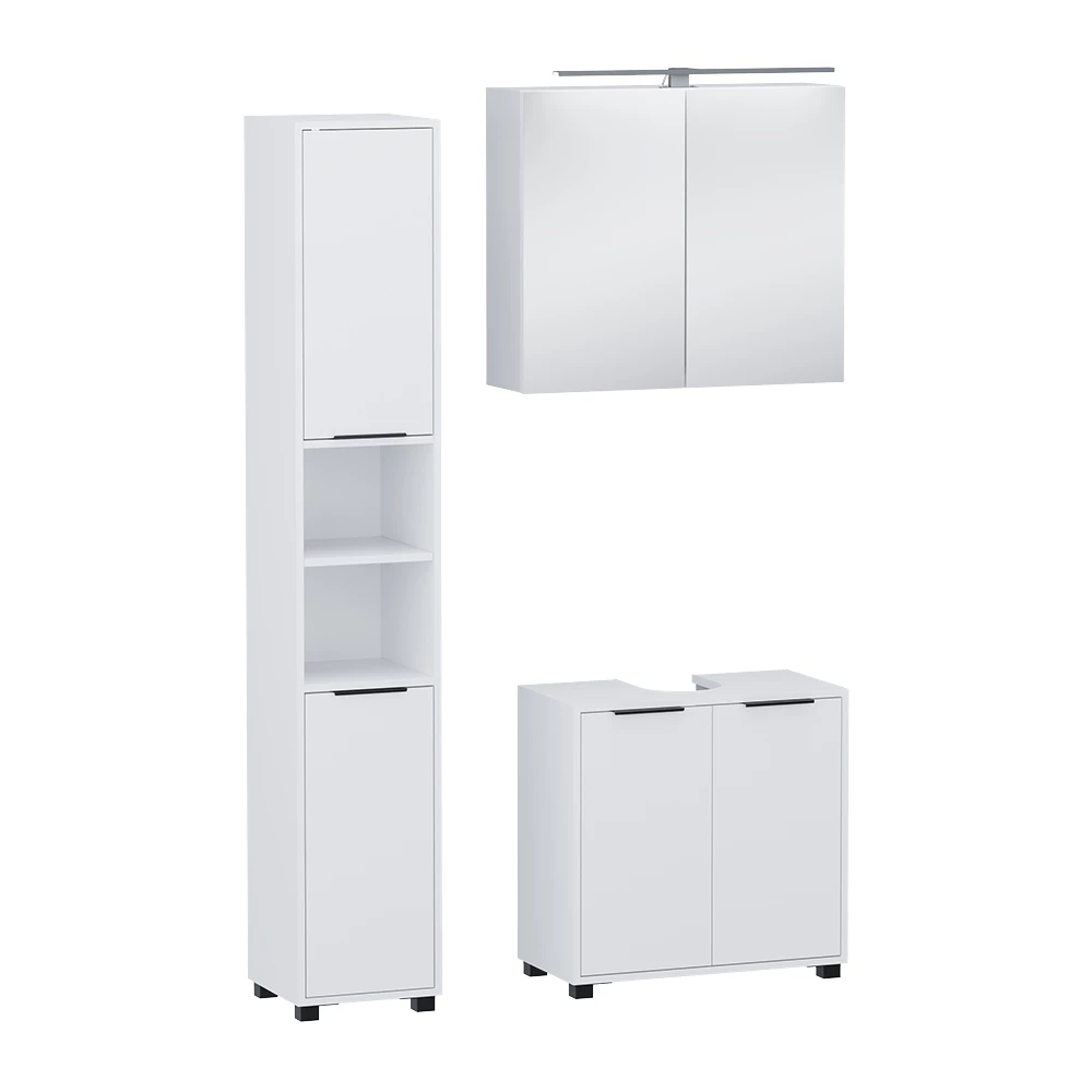 Badkamermeubelset in Wit on white background
