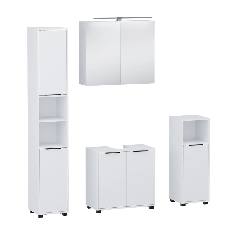 Badkamermeubelset in Wit on white background