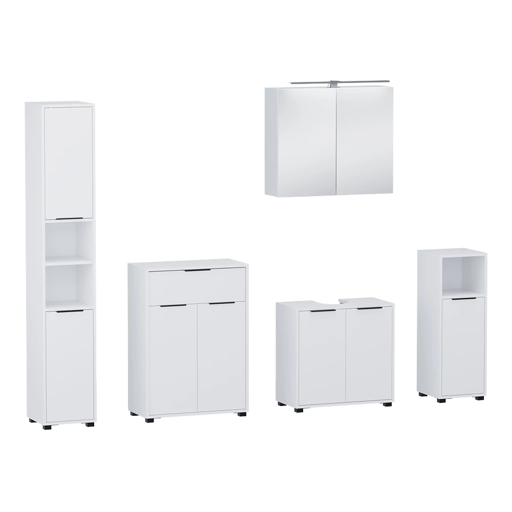Badkamermeubelset in Wit on white background