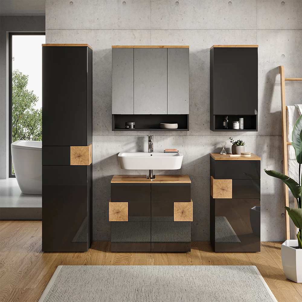 Dulap pentru baie Eden antracit 40x77.5 cm Vicco