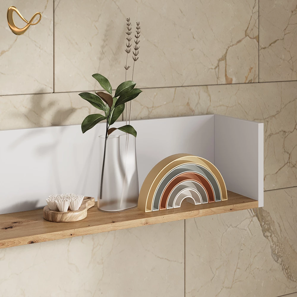 Wandregal Paolina Weiß/Artisan 93.4 x 20 cm livinity®