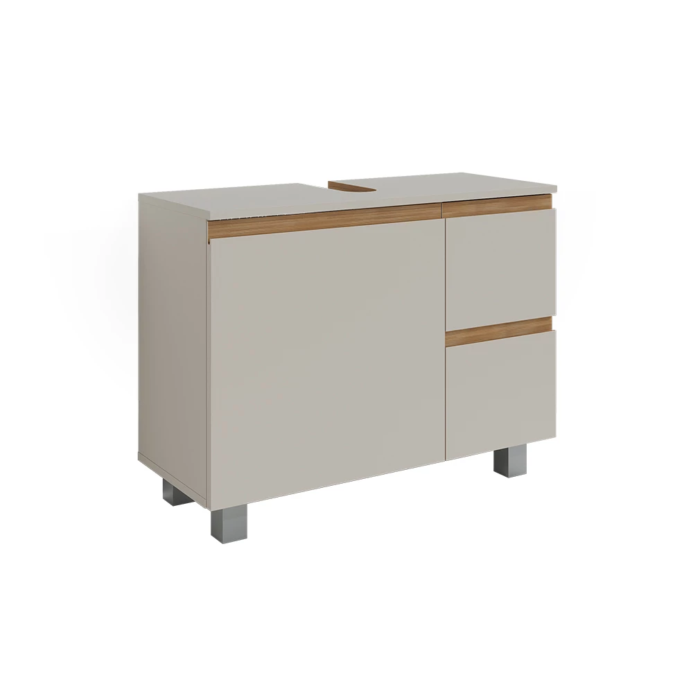 Spodnja omarica za umivalnik v Kašmir/umetniška dela na belem ozadju