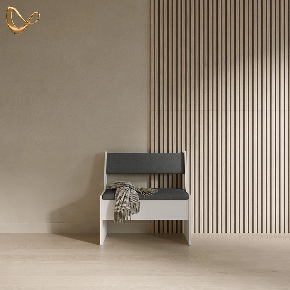 Esszimmer-Eckbank Tiberio Weiß 41.5 x 76.6 cm livinity®